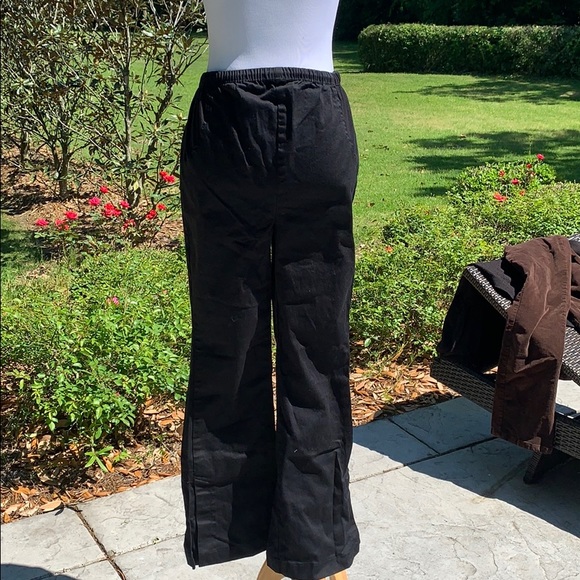 Motherhood Maternity Black Flare Twill 